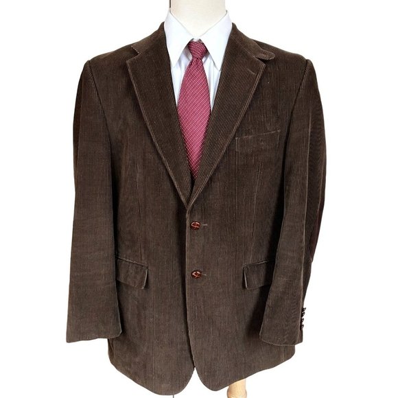 Ralph Lauren Other - Vintage Ralph Lauren Blazer 44L Corduroy Sport Coat 2 Button Suit Jacket 90s Y2K